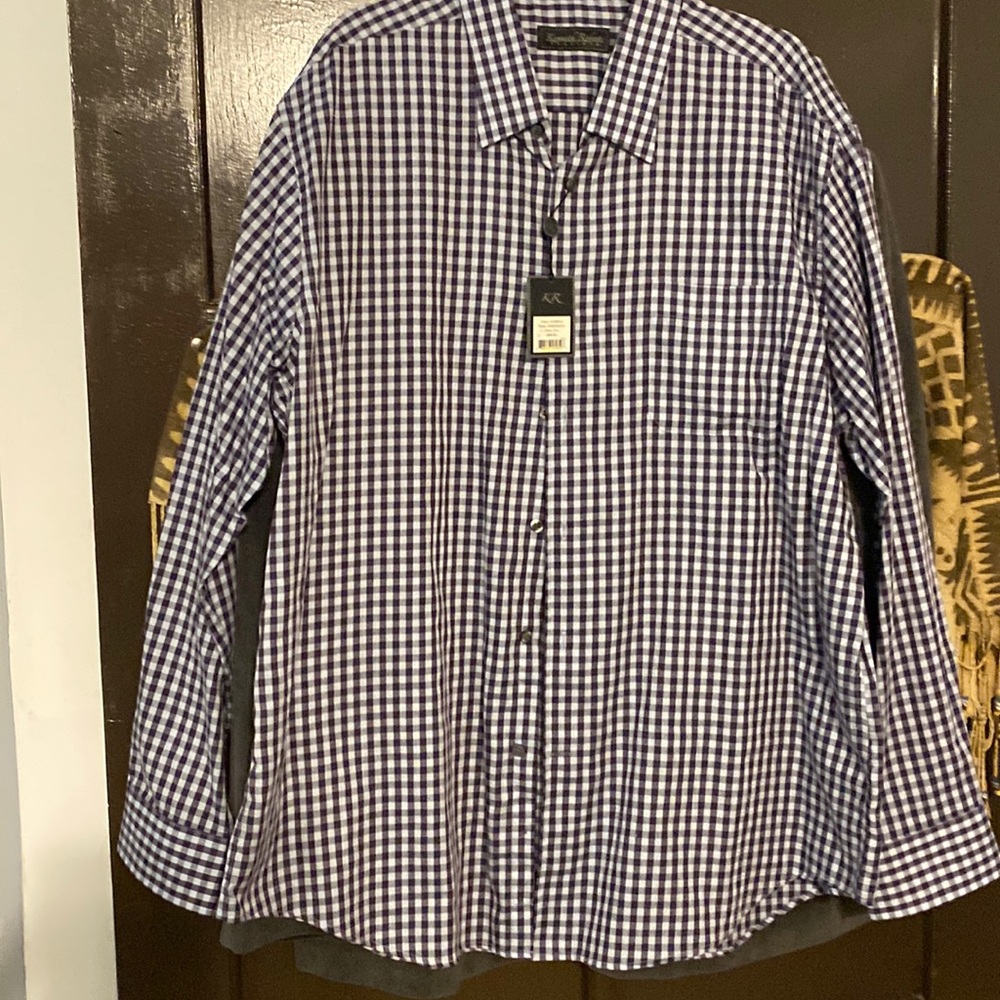 Mens shirt , purple shirt never worn size xxl